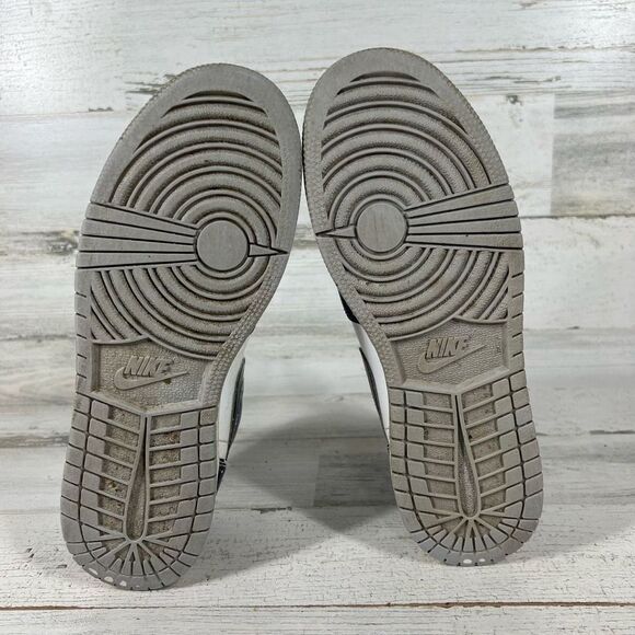 Nike Kids Air Jordan 1 High‎ OG Tie Dye PS Cu0449 100 Sneaker Black & White Size - Picture 7 of 8